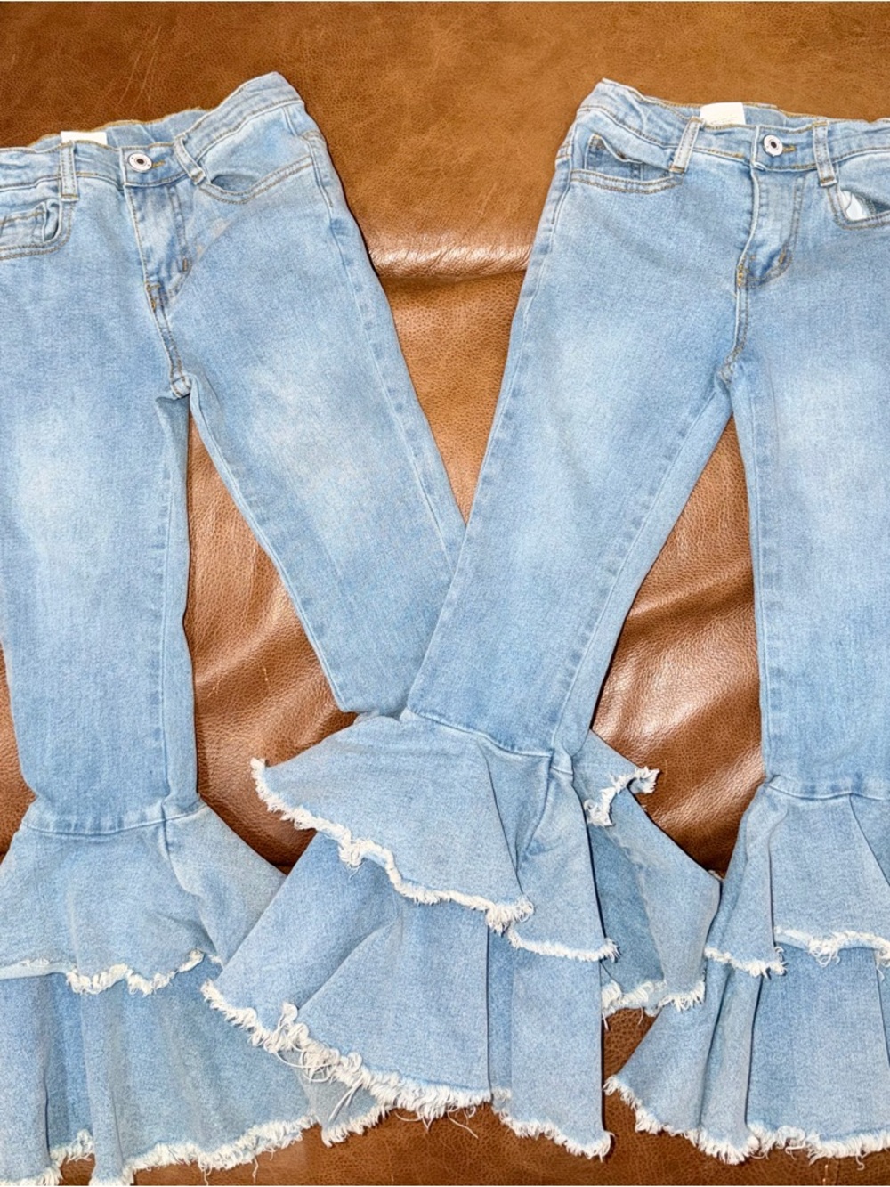 Shea Baby girls flare jeans EUC size 6 (2 available)